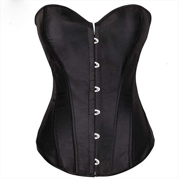 overbust satin corset plus size corsets black white women front buckle closure elastic boned corselet waist trainer bustier
overbust satin corset plus size corsets black white women front buckle closure elastic boned corselet waist trainer bustier