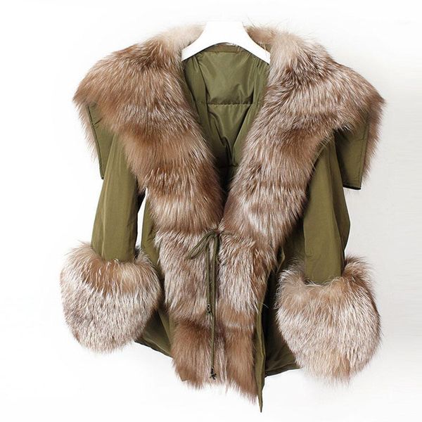 2020 real fur coat white duck down jacket women big natural fur collar long parka streetwear korea fashion winter jacket1, Black
2020 real fur coat white duck down jacket women big natural fur collar long parka streetwear korea fashion winter jacket1, Black