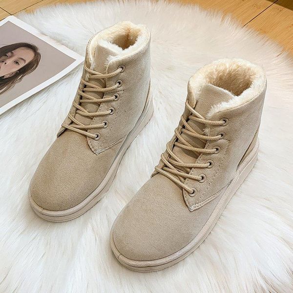 winter boots lady leather women's shoes round toe boots-women booties woman 2021 low heel australia lace up rock ankle flat, Black
winter boots lady leather women's shoes round toe boots-women booties woman 2021 low heel australia lace up rock ankle flat, Black