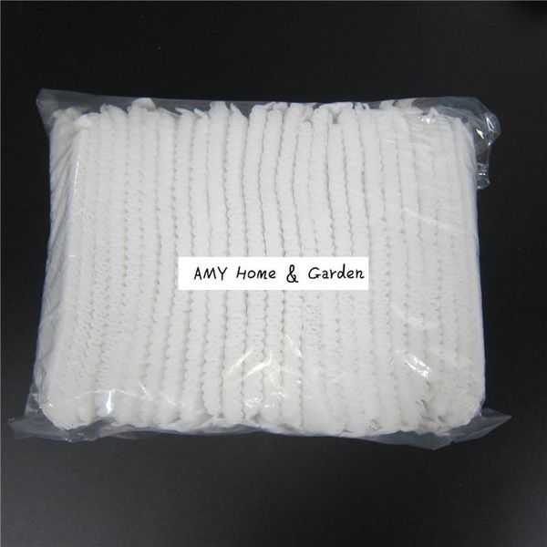 100pcs double ribbon non woven disposable shower caps pleated dust hat women men bath for spa hair salon beauty accessories h wmtgob 
100pcs double ribbon non woven disposable shower caps pleated dust hat women men bath for spa hair salon beauty accessories h wmtgob