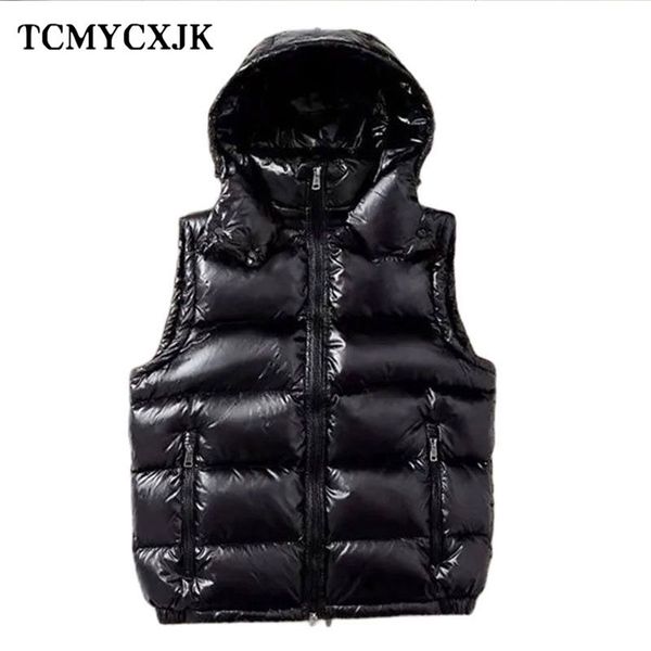 winter feather jacket woman vest thick fashion women's hooded jacket short casual large size waterproof jacket woman 211221, Black
winter feather jacket woman vest thick fashion women's hooded jacket short casual large size waterproof jacket woman 211221, Black