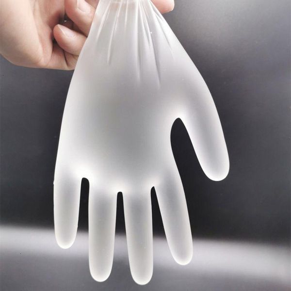 disposable food-grade 100-pack transparent pvc protective good baking gloves