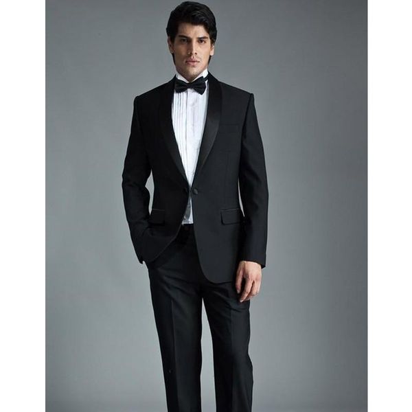 men's suits & blazers tailor made modern black men for wedding shawl lapel grooms tuxedos mens slim fit groomsmen(jacket+pants), White;black
men's suits & blazers tailor made modern black men for wedding shawl lapel grooms tuxedos mens slim fit groomsmen(jacket+pants), White;black