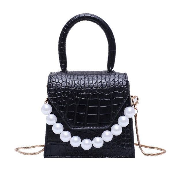 shoulder bags high-end sense of fashion small bag simple stone patterned one-shoulder chain with pearl handbag mini
shoulder bags high-end sense of fashion small bag simple stone patterned one-shoulder chain with pearl handbag mini
