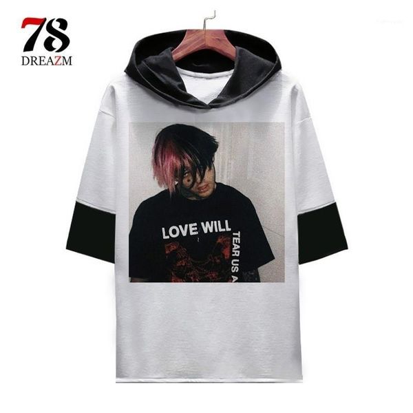 lil peep t shirt men hip hop tshirt cool rapper t-shirt hellboy tshirt male/women rap graphic tee shirts fashion oversized1, White;black
lil peep t shirt men hip hop tshirt cool rapper t-shirt hellboy tshirt male/women rap graphic tee shirts fashion oversized1, White;black