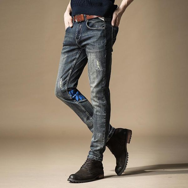 men's jeans printed distressed men vintage blue denim trousers streetwear straight pants
men's jeans printed distressed men vintage blue denim trousers streetwear straight pants