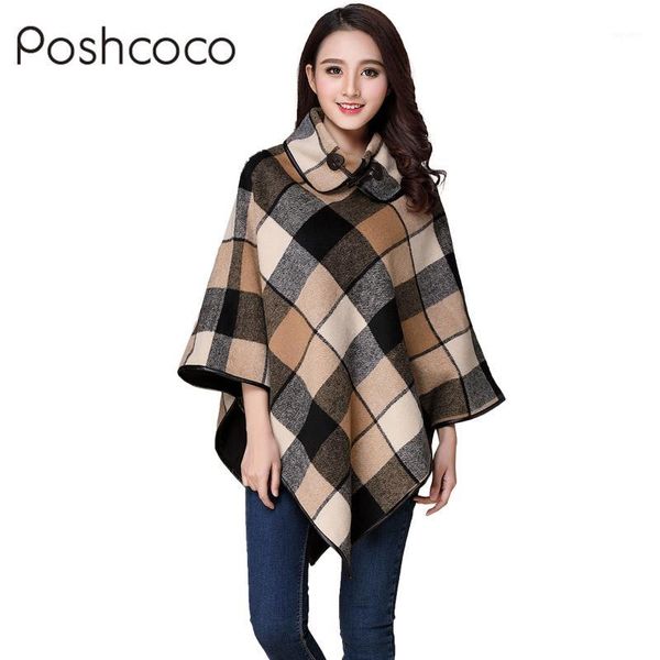 poshcoco poncho women wool coats jacket 2017 autumn winter casual elegant woman cloak blend woolen coat outerwear1, Black
poshcoco poncho women wool coats jacket 2017 autumn winter casual elegant woman cloak blend woolen coat outerwear1, Black