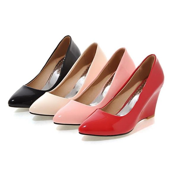 pqecfs big size 31-43 2020 new fashion women solid pointed toe high heels pumps 4 colors, Black
pqecfs big size 31-43 2020 new fashion women solid pointed toe high heels pumps 4 colors, Black
