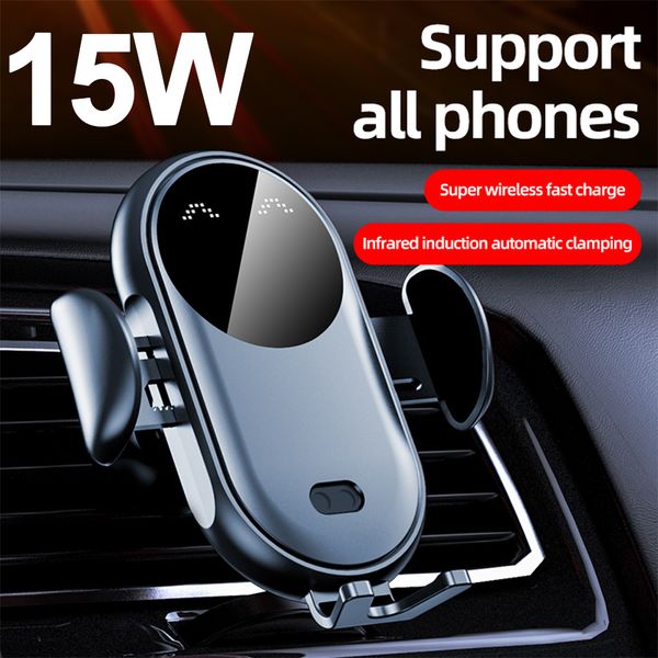 15w qi wireless for iphone 11 x samsung s10 s9 s8 s20 holder car phone power fast charger
15w qi wireless for iphone 11 x samsung s10 s9 s8 s20 holder car phone power fast charger
