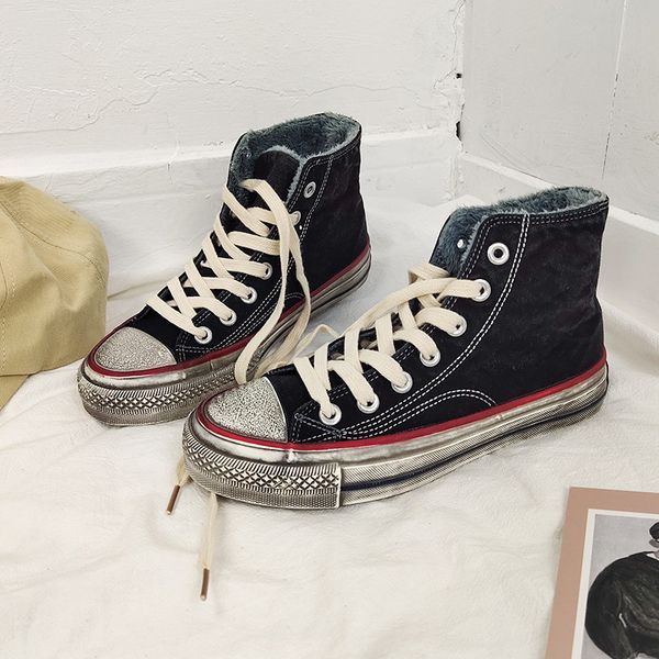 design size 35-44 man woman dirty winter lined retro vintage shoes fur inside short plush flat heel boy gumshoe, Black;red
design size 35-44 man woman dirty winter lined retro vintage shoes fur inside short plush flat heel boy gumshoe, Black;red