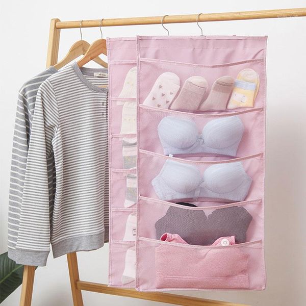 multifunction folding clothing storage bag clear hanging bag socks bra underwear rack hanger storage bags organizer for wardrobe1
multifunction folding clothing storage bag clear hanging bag socks bra underwear rack hanger storage bags organizer for wardrobe1