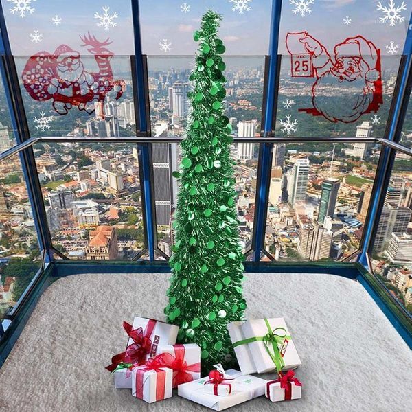 5ft christmas tinsel tree with stand, gorgeous collapsible artificial christmas tree for decorations1
5ft christmas tinsel tree with stand, gorgeous collapsible artificial christmas tree for decorations1