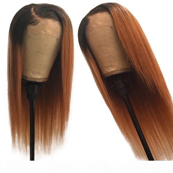 ombre brown lace front human hair wigs preplucked brazilian remy straight 13x4 lace front wig for black women 150% density soku, Black;brown
ombre brown lace front human hair wigs preplucked brazilian remy straight 13x4 lace front wig for black women 150% density soku, Black;brown