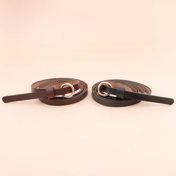 thin real leather women belt korean casual ladies knot belts for dresses autumn self tie strap accessories, Black;brown
thin real leather women belt korean casual ladies knot belts for dresses autumn self tie strap accessories, Black;brown