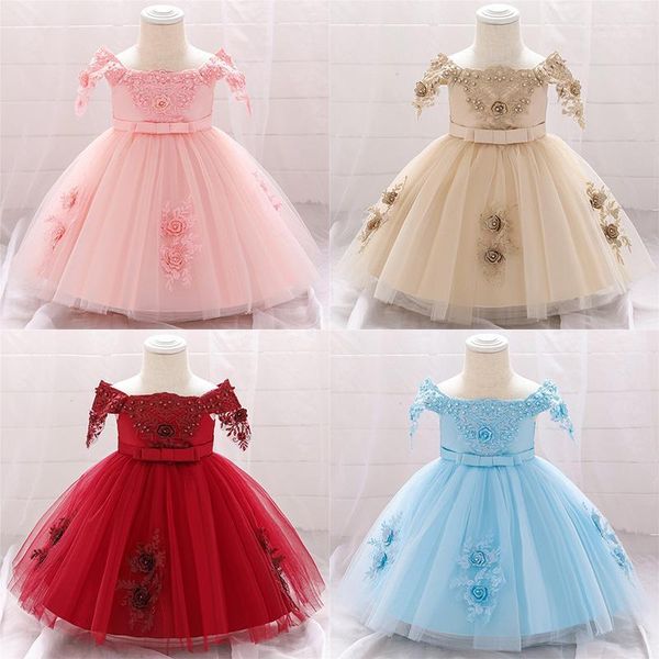 baby girl elegant dress tutu dress hundred day bow embroidered flower beaded princess children's clothing birthday party1, Red;yellow
baby girl elegant dress tutu dress hundred day bow embroidered flower beaded princess children's clothing birthday party1, Red;yellow