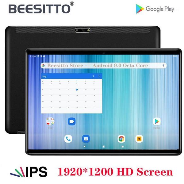 

global version 10 inch tablet pc octa core 3gb ram 32/64gb rom dual sim 4g lte android 9.0 os 1920*1200 hd screen tablets+gift1