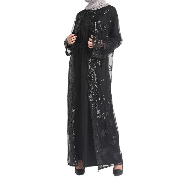 2021 new dubai dressed in high-class luxury sequins embroidered lace ramadan female kimono eid mubarak qd6b, White;black
2021 new dubai dressed in high-class luxury sequins embroidered lace ramadan female kimono eid mubarak qd6b, White;black