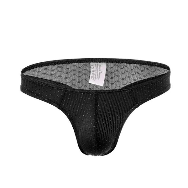 underpants men's underwear comfortable thong low waist ice silk breathable u-convex, Black;white
underpants men's underwear comfortable thong low waist ice silk breathable u-convex, Black;white
