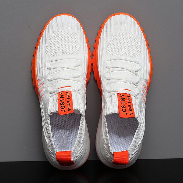 new men running shoes breathable light weight mesh elastic cloth outdoor jogging fitness training men's sports sneakers c1103, Black;white
new men running shoes breathable light weight mesh elastic cloth outdoor jogging fitness training men's sports sneakers c1103, Black;white