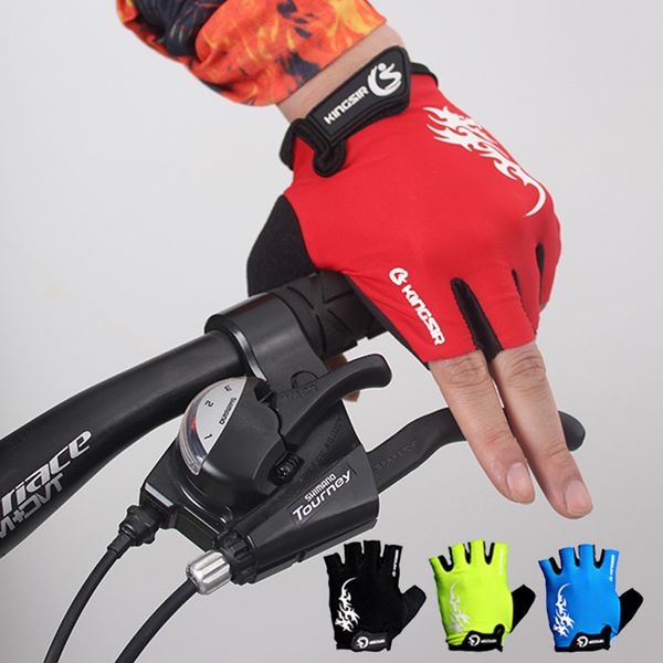 1 pair outdoor sport summer cycling bike bicycle riding gym fitness half finger gloves shockproof mittens m/l/xl, Blue;gray
1 pair outdoor sport summer cycling bike bicycle riding gym fitness half finger gloves shockproof mittens m/l/xl, Blue;gray