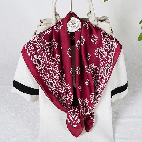 70*70cm paisley print bandana head women scarf for hair fashion silk satin hijab scarfs female square headband handkerchief 2021, Blue;gray
70*70cm paisley print bandana head women scarf for hair fashion silk satin hijab scarfs female square headband handkerchief 2021, Blue;gray