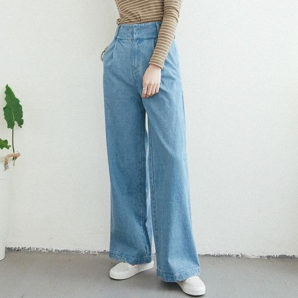 boyfriend jeans for women vintage denim pants 2021 spring autumn high waist straight wide leg pants female jeans trousers, Blue
boyfriend jeans for women vintage denim pants 2021 spring autumn high waist straight wide leg pants female jeans trousers, Blue