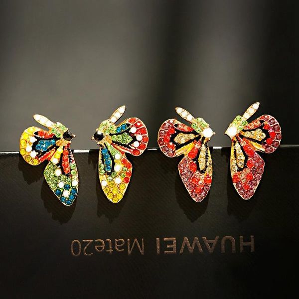 fashion red yellow butterfly stud earring women corful cz earrings statement jewelry party christmas gift, Silver
fashion red yellow butterfly stud earring women corful cz earrings statement jewelry party christmas gift, Silver