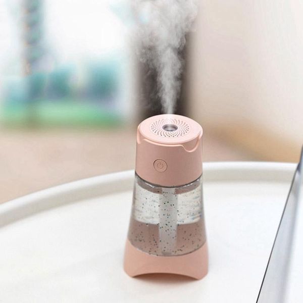 300ml usb cat air humidifier ultrasonic humidifier with led light mini usb fan for home office1