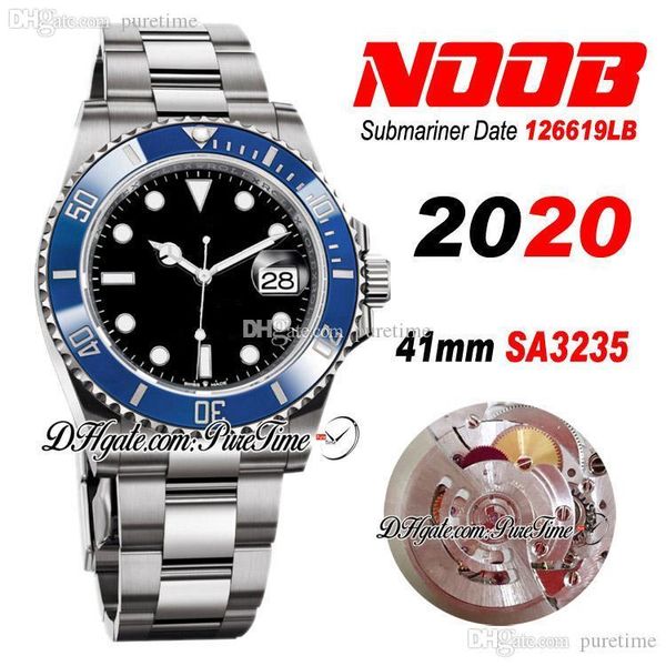 2020 41 мм n v11 sa3235 автоматические мужские часы синяя керамика bezel черный циферблат 904l стальной браслет best edition 126619 puretime, Slivery;brown
2020 41 мм n v11 sa3235 автоматические мужские часы синяя керамика bezel черный циферблат 904l стальной браслет best edition 126619 puretime, Slivery;brown