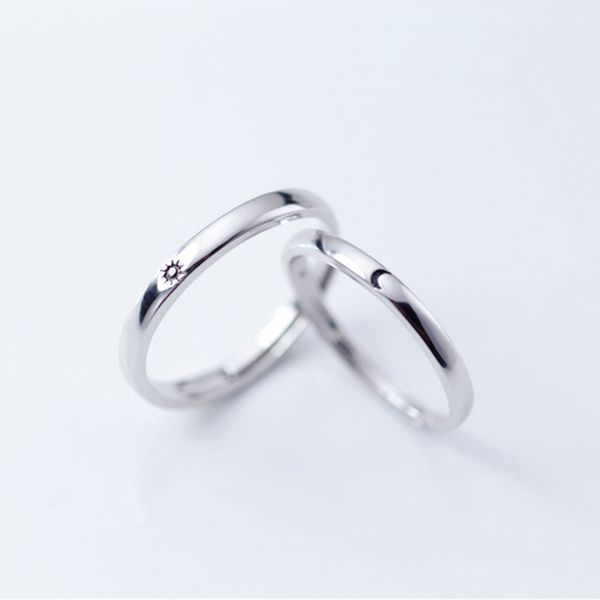 simple opening sun moon ring minimalist silver color sun moon adjustable ring for men women couple engagement jewelry
simple opening sun moon ring minimalist silver color sun moon adjustable ring for men women couple engagement jewelry