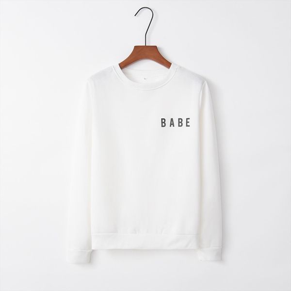 printed babe 2020 new design hoodies sweatshirts women casual kawaii harajuku sweat girls european korean, Black
printed babe 2020 new design hoodies sweatshirts women casual kawaii harajuku sweat girls european korean, Black