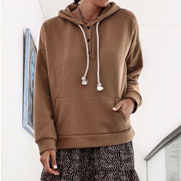 2020 new solid buttons hoodies sweatshirts harajuku crew neck sweats women clothing feminina loose women's outwear fall
2020 new solid buttons hoodies sweatshirts harajuku crew neck sweats women clothing feminina loose women's outwear fall