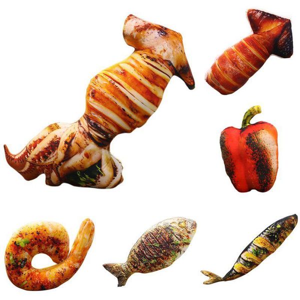 soft funny grilled fish chicken leg roasted wing squid simulation pillow creative stuffed plush cushion toy sofa decor 20cm1 
soft funny grilled fish chicken leg roasted wing squid simulation pillow creative stuffed plush cushion toy sofa decor 20cm1