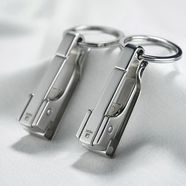 304 stainless steel car key chain belt waist hanging simple men keychain buckle key ring holder fathers day gift, Silver
304 stainless steel car key chain belt waist hanging simple men keychain buckle key ring holder fathers day gift, Silver