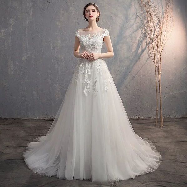 2021 new size spring elegant lace bills gowns dressed as novia wedding gown soiree robe bride to be 5ct1, Blue;red
2021 new size spring elegant lace bills gowns dressed as novia wedding gown soiree robe bride to be 5ct1, Blue;red