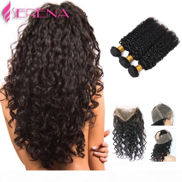 peruvian virgin hair with 360 lace frontal 9a deep wave curly 360 lace frontal closure with virgin human hair 3bundles 4pcs lot wet, Black;brown
peruvian virgin hair with 360 lace frontal 9a deep wave curly 360 lace frontal closure with virgin human hair 3bundles 4pcs lot wet, Black;brown