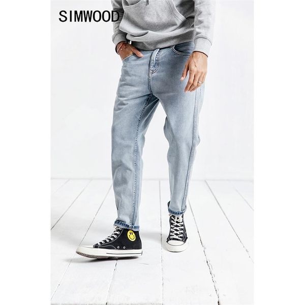 simwood new jeans men spring fashion wash side striped jean homme plus size casual ankle-length denim harem pants 190025 201111, Blue
simwood new jeans men spring fashion wash side striped jean homme plus size casual ankle-length denim harem pants 190025 201111, Blue
