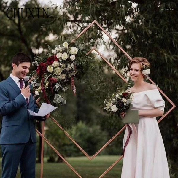 new wedding props wrought iron diamond frame geometrical shaped arch sen wedding stage background decor artificial flower stand1
new wedding props wrought iron diamond frame geometrical shaped arch sen wedding stage background decor artificial flower stand1