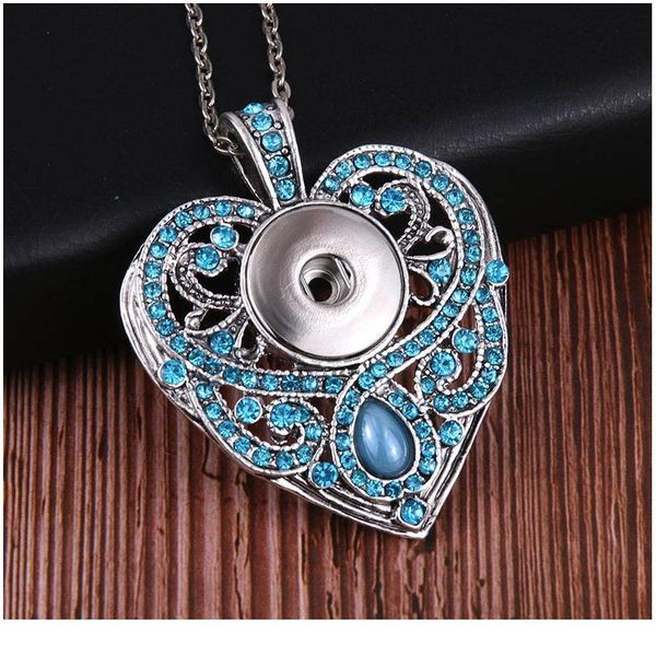 new heart snaps jewelry metal rhinestone snap button necklaces 18mm 20mm snap pendant necklace for women girls diy jewe bbyqcq, Silver
new heart snaps jewelry metal rhinestone snap button necklaces 18mm 20mm snap pendant necklace for women girls diy jewe bbyqcq, Silver