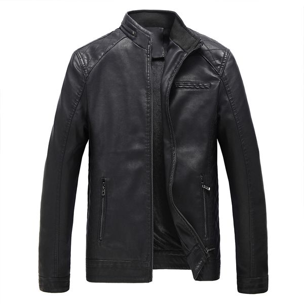 2021 autumn men winter leather false jacket coat long engross new arrival water test 6so4, Black
2021 autumn men winter leather false jacket coat long engross new arrival water test 6so4, Black