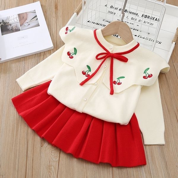 kids clothes autumn winter knitwear baby girls clothes set +skirt tracksuit suit children clothes for toddler girls 2 8 year 201031, White
kids clothes autumn winter knitwear baby girls clothes set +skirt tracksuit suit children clothes for toddler girls 2 8 year 201031, White