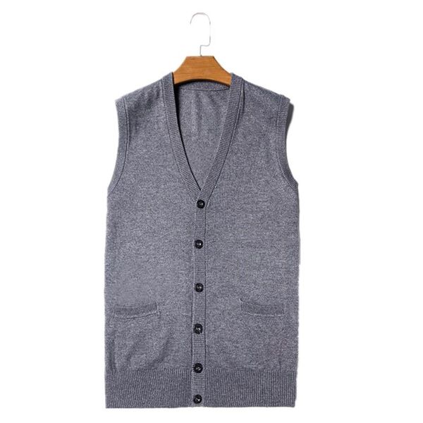 men's vests sweater cardigan vest autumn men v-neck sleeveless knitted chalecos para hombre wool blend pure color pockets loose male, Black;white
men's vests sweater cardigan vest autumn men v-neck sleeveless knitted chalecos para hombre wool blend pure color pockets loose male, Black;white