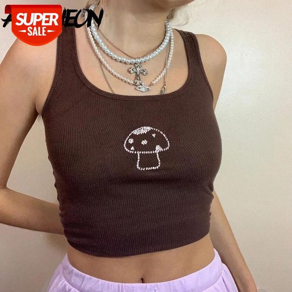allneon indie aesthetics mushroom diamond straped brown y2k vintage u-neck sleeveless tank 90s streetwear outfits slim #p56y, White
allneon indie aesthetics mushroom diamond straped brown y2k vintage u-neck sleeveless tank 90s streetwear outfits slim #p56y, White
