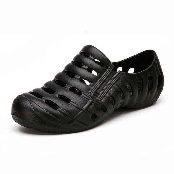 men's casual shoes summer breathable hole light hollow upstream ifting sandals beach, Black
men's casual shoes summer breathable hole light hollow upstream ifting sandals beach, Black
