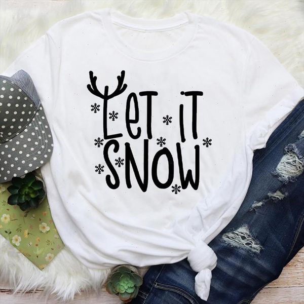 women snowflake letter snow holiday short sleeve merry christmas graphic tees clothes print lady female t shirt t shirt, White
women snowflake letter snow holiday short sleeve merry christmas graphic tees clothes print lady female t shirt t shirt, White