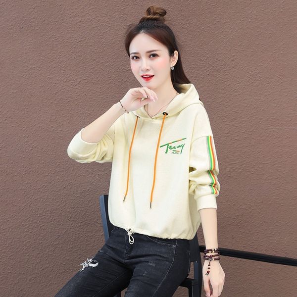 pqxbk hooded new sweater women's and autumn 2020 short fashion loose and slim coat long spring sleeve pullover pullover pullovercoat pu, Black
pqxbk hooded new sweater women's and autumn 2020 short fashion loose and slim coat long spring sleeve pullover pullover pullovercoat pu, Black