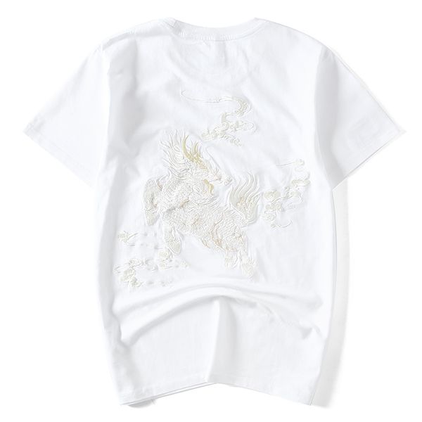 2021 new men's embroidered cotton t shirt short chinese dragon fashion young couple t-shirts streetwear size 5xl 1wc9 45am, White;black
2021 new men's embroidered cotton t shirt short chinese dragon fashion young couple t-shirts streetwear size 5xl 1wc9 45am, White;black