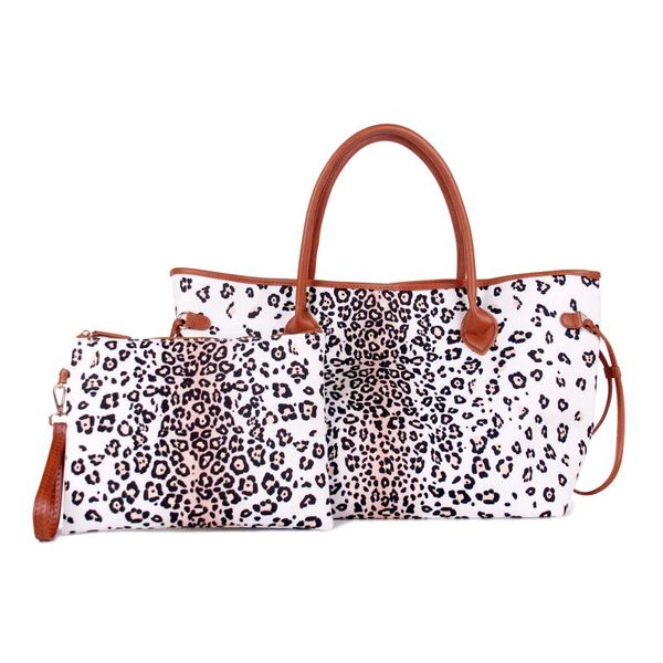 wholesale white leopard tpte bag in pu tote with canvas tote set with inside pocket dom109874
wholesale white leopard tpte bag in pu tote with canvas tote set with inside pocket dom109874