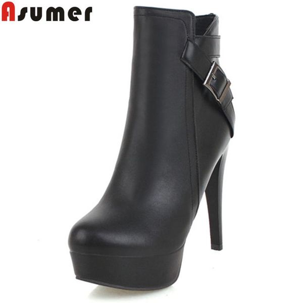 asumer black white fashion ankle boots round toe zip platform high heels boots stiletto heels ladies prom 2020 new arrival
asumer black white fashion ankle boots round toe zip platform high heels boots stiletto heels ladies prom 2020 new arrival