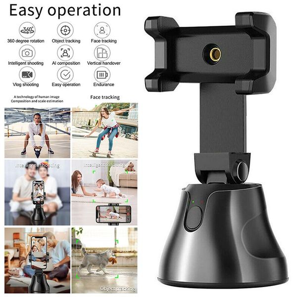 360 rotating object tracking desk selfie stick phone holders stands face tracking object tracking vlog camera phone holder wmtfdk
360 rotating object tracking desk selfie stick phone holders stands face tracking object tracking vlog camera phone holder wmtfdk